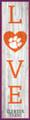 Clemson Tigers 24" Love Leaner