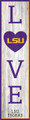 LSU Tigers 24" Love Leaner