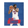 Philadelphia 76ers 50" x 60" Joel Embiid Silk Touch Throw Blanket
