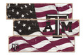 Texas A&M Aggies Flag 3 Plank Sign