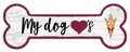 Arizona State Sun Devils 6" x 12" Dog Bone Sign