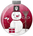 Indiana Hoosiers 12" Snow Globe Wall Art