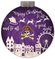 East Carolina Pirates 12" Christmas Village Wall Art