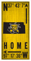 Wichita State Shockers 6" x 12" Coordinates Sign