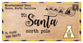 Appalachian State Mountaineers 6" x 12" To Santa Sign