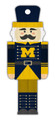 Michigan Wolverines Nutcracker Ornament
