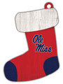 Mississippi Rebels Stocking Ornament