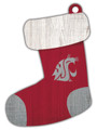 Washington State Cougars Stocking Ornament