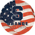 Syracuse Orange 24" Team Color Flag Circle Sign