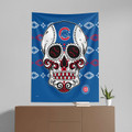 Chicago Cubs 50" x 60" Candy Skull Wall Hanging