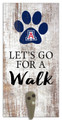 Arizona Wildcats Leash Holder Sign