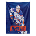 Edmonton Oilers 50" x 60" Connor McDavid Wall Hanging