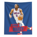 Philadelphia 76ers 50" x 60" Tyrese Maxey Wall Hanging