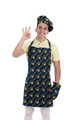 Milwaukee Brewers Apron, Oven Mitt, and Hat Set