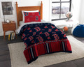 Boston Red Sox Rotary Twin Bed In A Bag Set