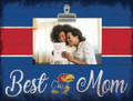 Kansas Jayhawks Best Mom Clip Frame