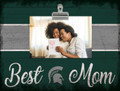 Michigan State Spartans Best Mom Clip Frame