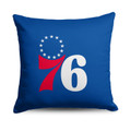 Philadelphia 76ers 18" x 18" Double Down Throw Pillow