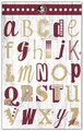 Florida State Seminoles Alphabet 11" x 19" Sign