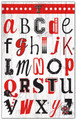 Texas Tech Red Raiders Alphabet 11" x 19" Sign