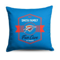 Oklahoma City Thunder 18" x 18" Dominion Personalized Throw Pillow