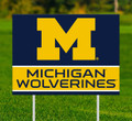 Michigan Wolverines Team Name Yard Sign
