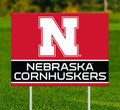 Nebraska Cornhuskers Team Name Yard Sign