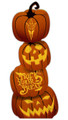 Arizona State Sun Devils Pumpkin Stack 31" Leaner