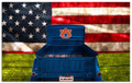 Auburn Tigers Patriotic Retro Truck 11" x 19" Sign