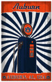 Auburn Tigers Retro Pump Location 11" x 19" Sign