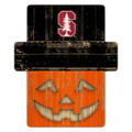 Stanford Cardinal Pumpkin Cutout with Stake
