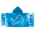 Detroit Lions Charged Youth Hooded Towel