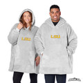 LSU Tigers Heather Grey Hoodler Pullover