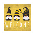 Appalachian State Mountaineers Welcome Gnomes 10" x 10" Sign