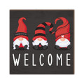 Nebraska Cornhuskers Welcome Gnomes 10" x 10" Sign
