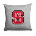North Carolina State Wolfpack 16" Logo Sweatshirt Pillow