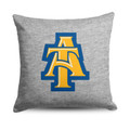 North Carolina A&T Aggies 16" Logo Sweatshirt Pillow