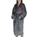 Ohio State Buckeyes Personalized Gray Women's Silk Touch Robe