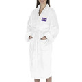 Texas Christian Horned Frogs White Out Women's Silk Touch Robe