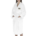 Navy Midshipmen White Out Women's Silk Touch Robe