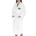 Marshall Thundering Herd White Out Women's Silk Touch Robe