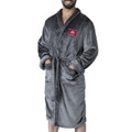 Ohio State Buckeyes Gray Men's Silk Touch Robe