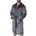 Ohio State Buckeyes Gray Men's Silk Touch Robe