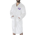 Kansas State Wildcats White Out Men's Silk Touch Robe