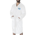 Southern Jaguars White Out Men's Silk Touch Robe