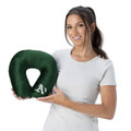 Oakland Athletics Green Travel Neck Pillow