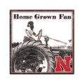 Nebraska Cornhuskers Home Grown 10" x 10" Sign