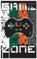 Miami Hurricanes Game Zone 11" x 19" Sign