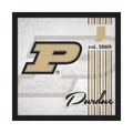 Purdue Boilermakers Album 10" x 10" Sign