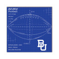 Baylor Bears Ball Blueprint 10" x 10" Sign